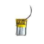 3.7V 60mAh Rechargeable LiPo Battery with Soldered Wires