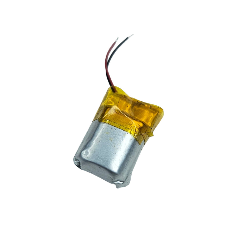 3.7V 60mAh Rechargeable LiPo Battery with Soldered Wires