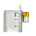 3.7V 60mAh Rechargeable LiPo Battery with Soldered Wires