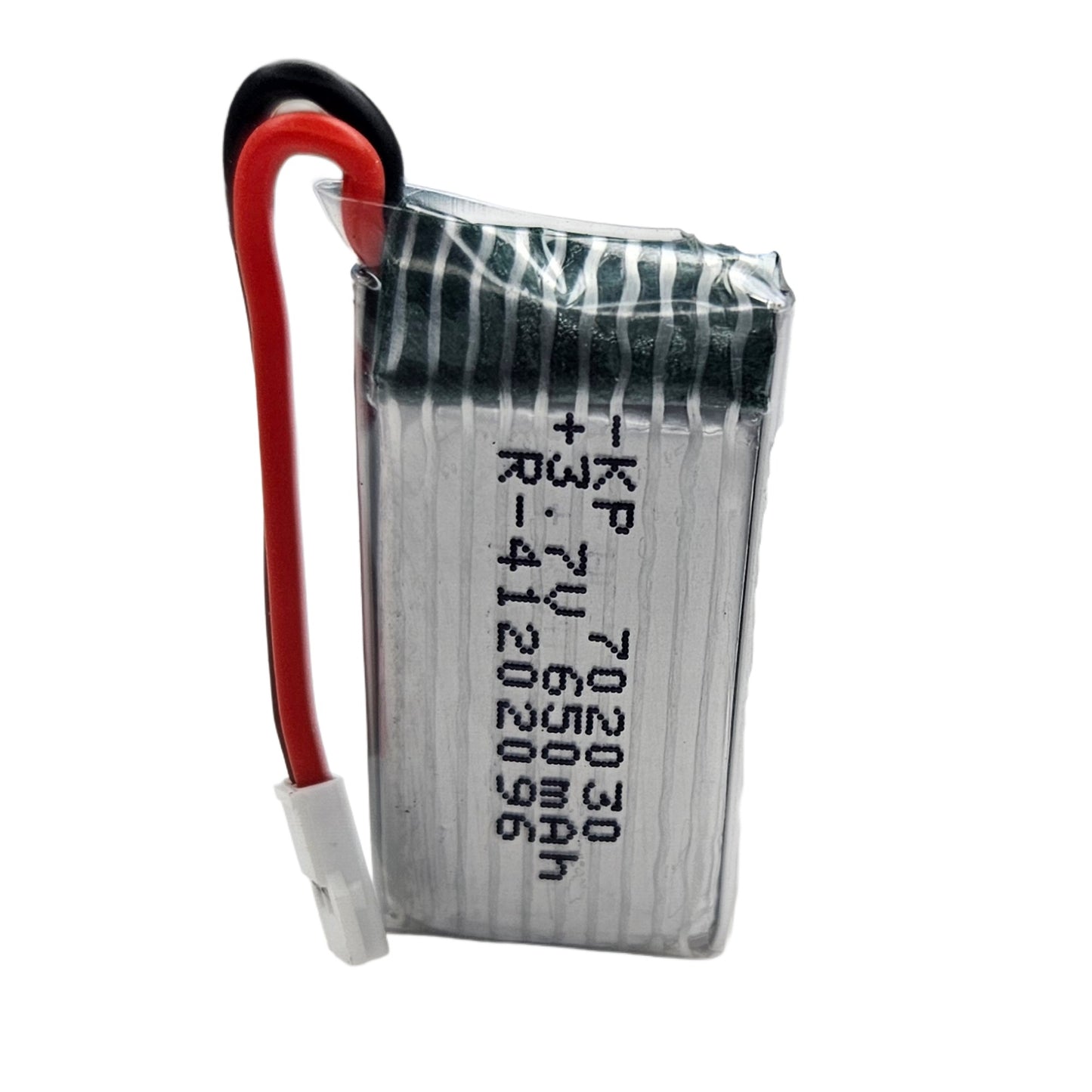 KP 702030 3.7V 650mAh Li-Po Rechargeable Drone Battery | 1S Lithium Polymer Battery for RC Drone, Robotics, DIY Electronics & IoT Projects