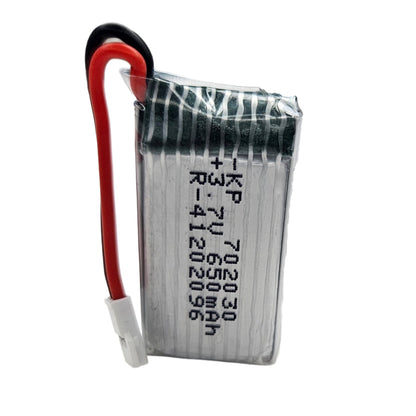 KP 702030 3.7V 650mAh Li-Po Rechargeable Drone Battery | 1S Lithium Polymer Battery for RC Drone, Robotics, DIY Electronics & IoT Projects