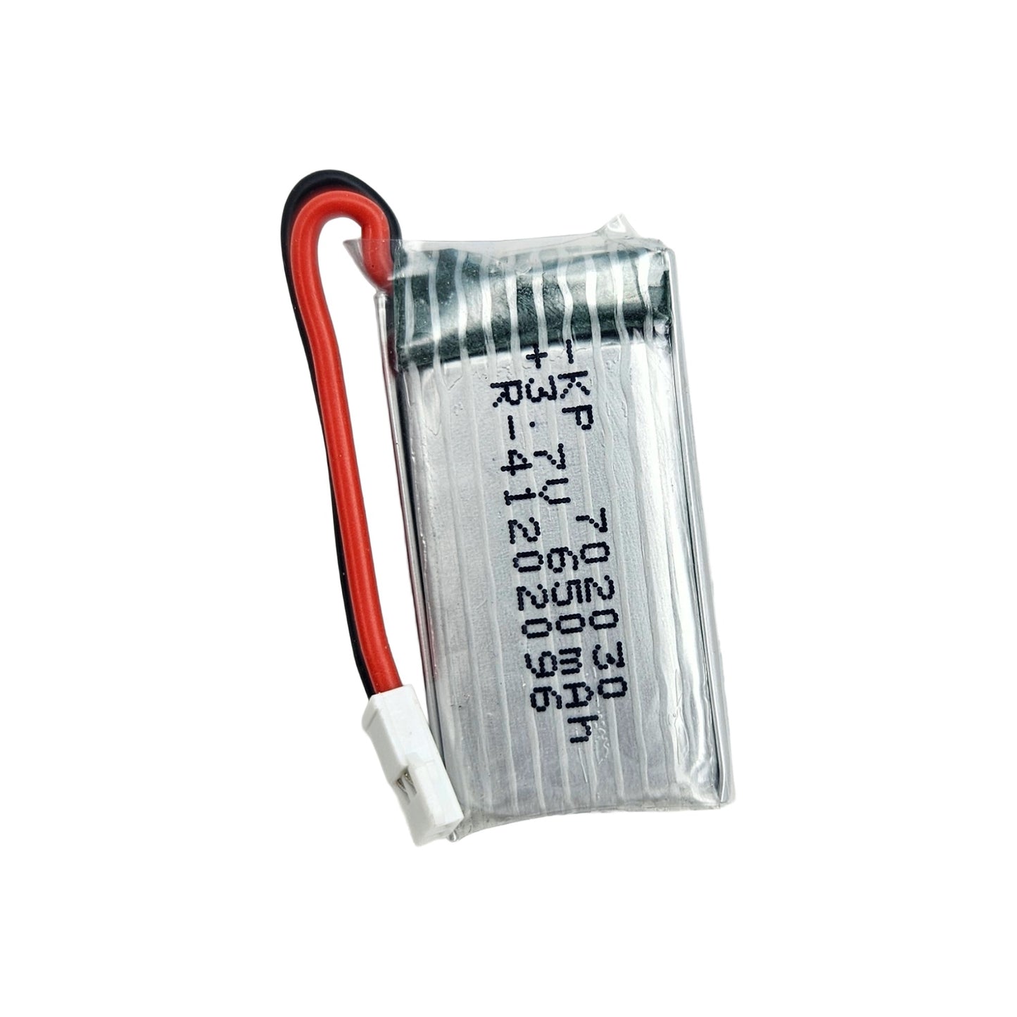 KP 702030 3.7V 650mAh Li-Po Rechargeable Drone Battery | 1S Lithium Polymer Battery for RC Drone, Robotics, DIY Electronics & IoT Projects