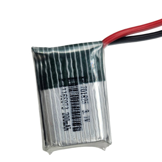 3.7V 200mAh Li-Po Rechargeable Battery for Mini Drone | Lithium Polymer Battery Cell for RC Drone, DIY Electronics, Robotics & IoT Projects