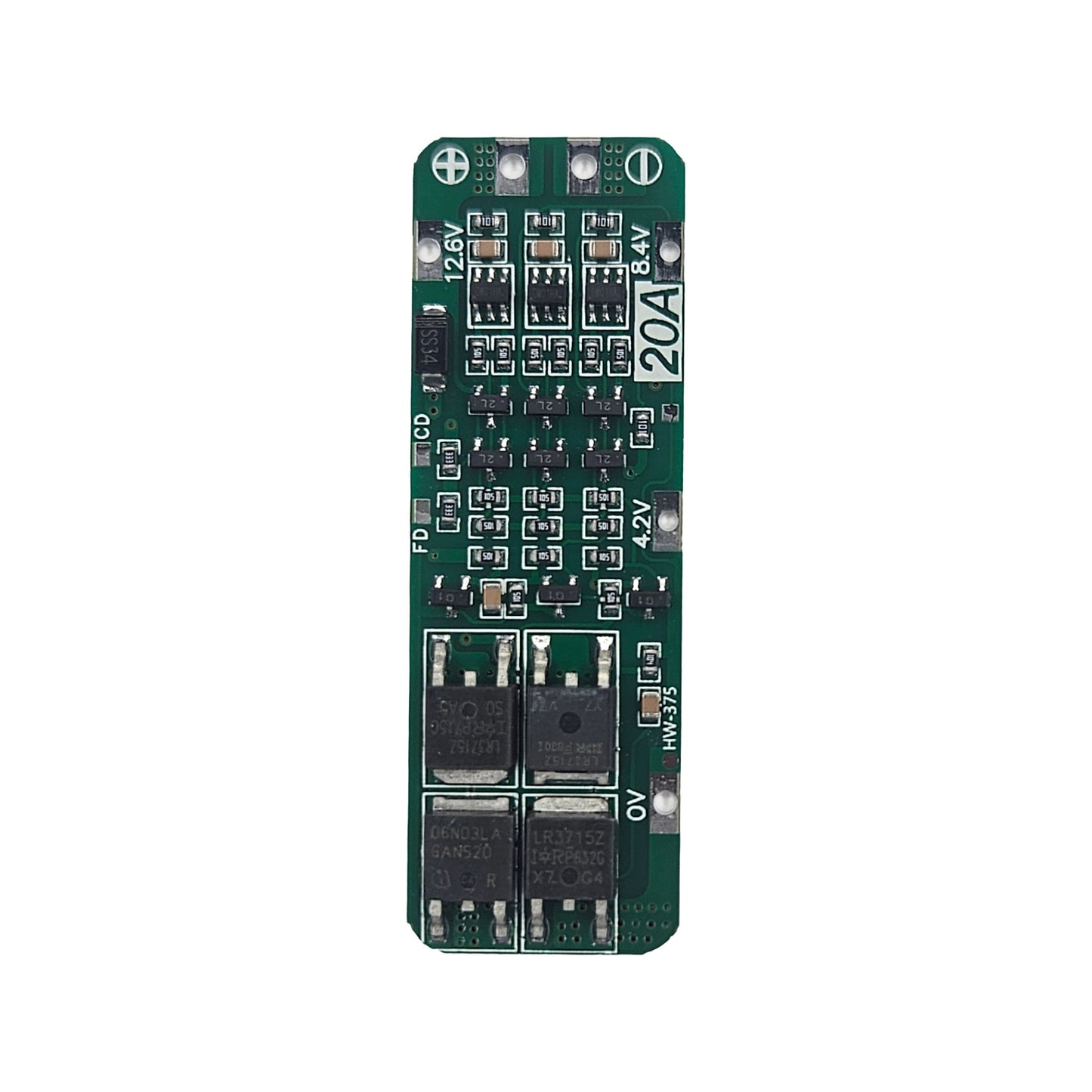 3S 20A 12.6V Lithium Battery BMS Protection Board for 18650 Li-ion Battery Pack