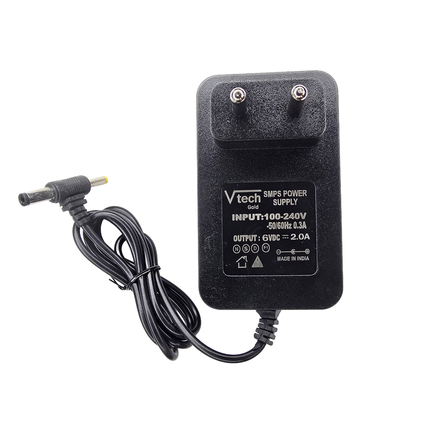 Vtech 6V 2A SMPS Power Adaptor with Sony-Type DC Positive Pin