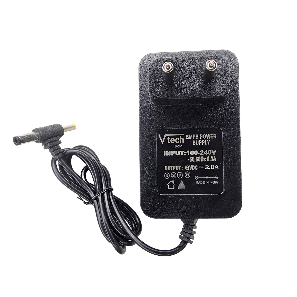 Vtech 6V 2A SMPS Power Adaptor with Sony-Type DC Positive Pin