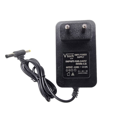 Vtech 6V 2A SMPS Power Adaptor with Sony-Type DC Positive Pin