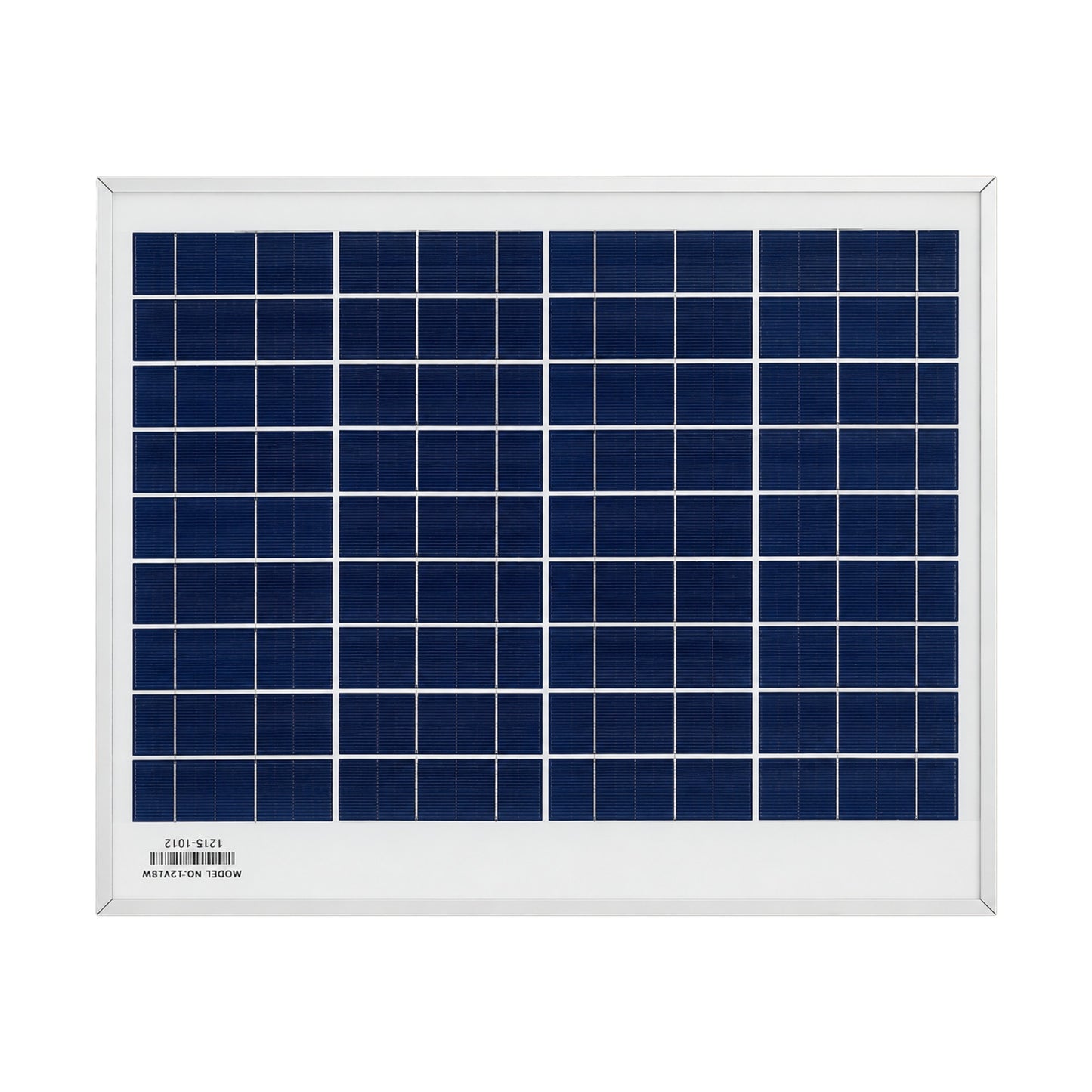 12V 15W  Solar Panel – Aluminium Frame for Battery Charging, Solar Projects and Lighting