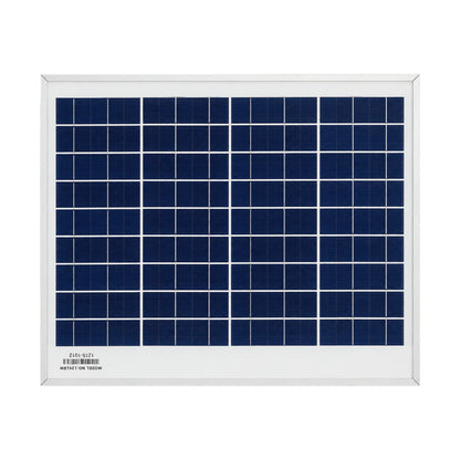 12V 15W  Solar Panel – Aluminium Frame for Battery Charging, Solar Projects and Lighting
