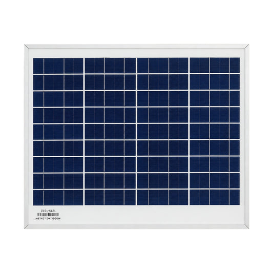 12V 15W  Solar Panel – Aluminium Frame for Battery Charging, Solar Projects and Lighting