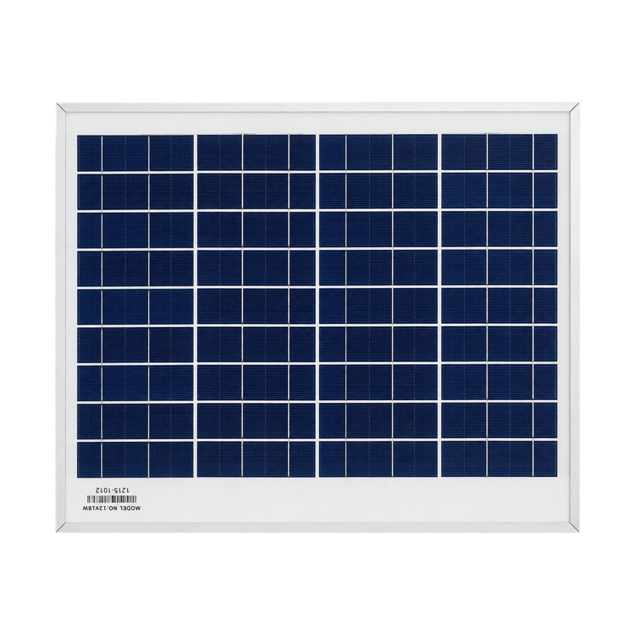 12V 15W  Solar Panel – Aluminium Frame for Battery Charging, Solar Projects and Lighting