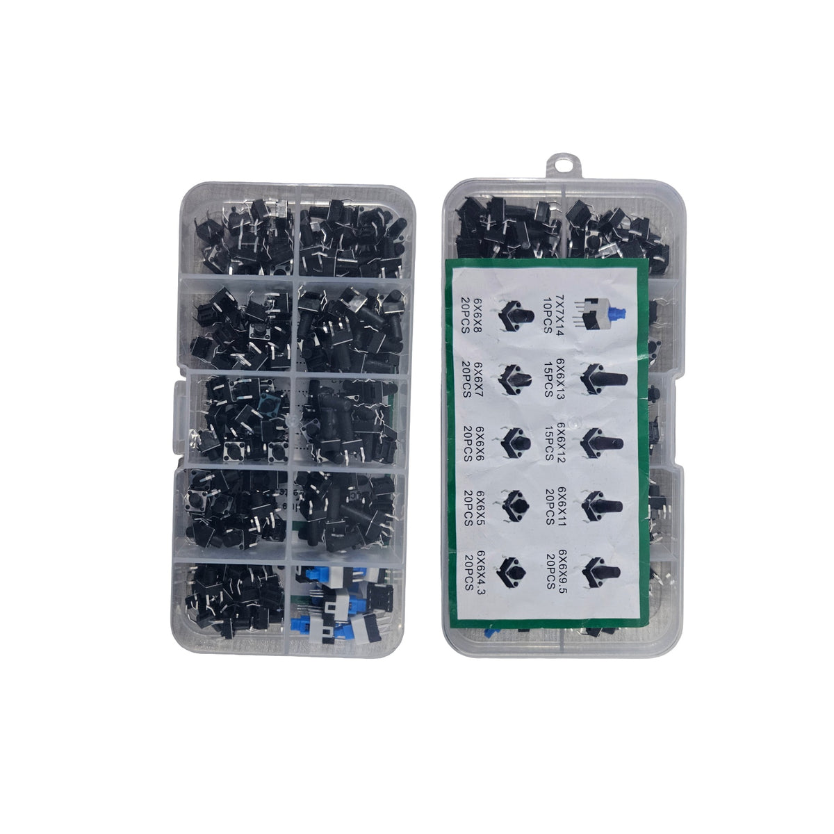 Tactile Push Button Switch  Kit Box | DIY Electronics, Arduino & Raspberry Pi