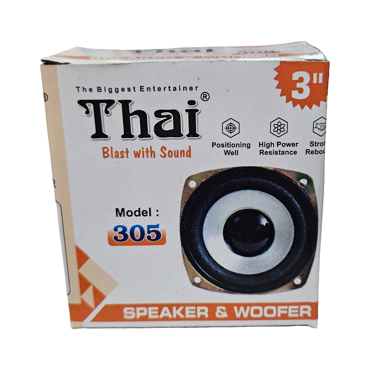 Thai 4 Ohm Multimedia Speaker & Woofer (3 Inch) – Model 305