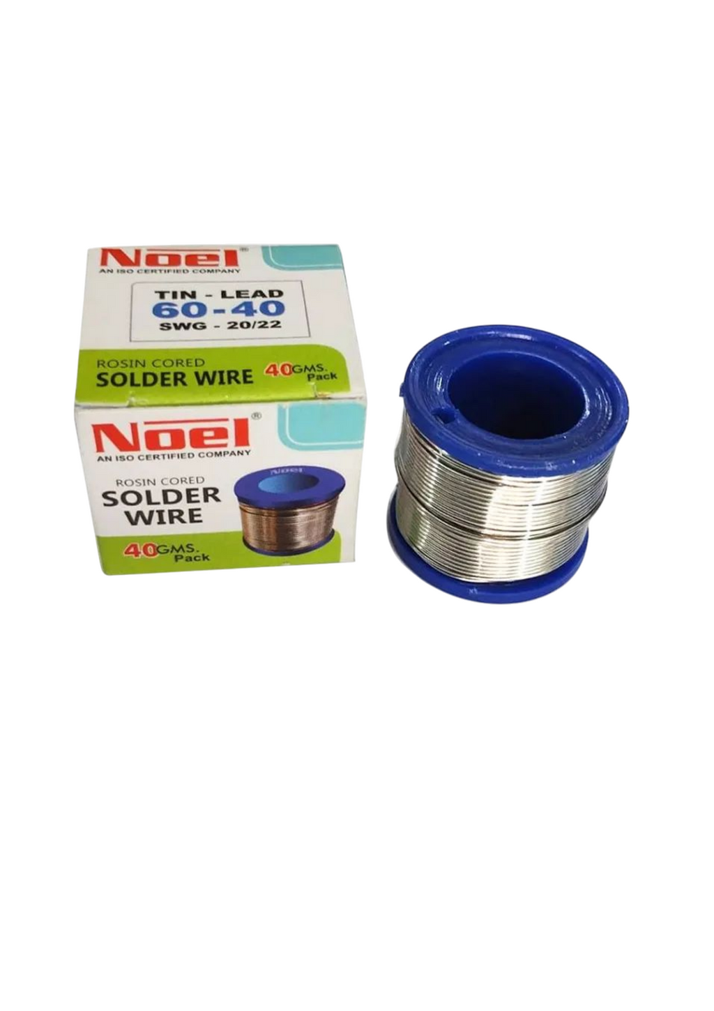 Soldering Kit – Complete Soldering Set with Iron, Wire, Stand, Flux & Tools (Noel)