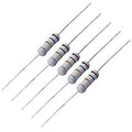 10 Ohm 1W Resistor – 10Ω 1 Watt Through-Hole Fixed Resistor for Electronic Circuits – Pack of 5