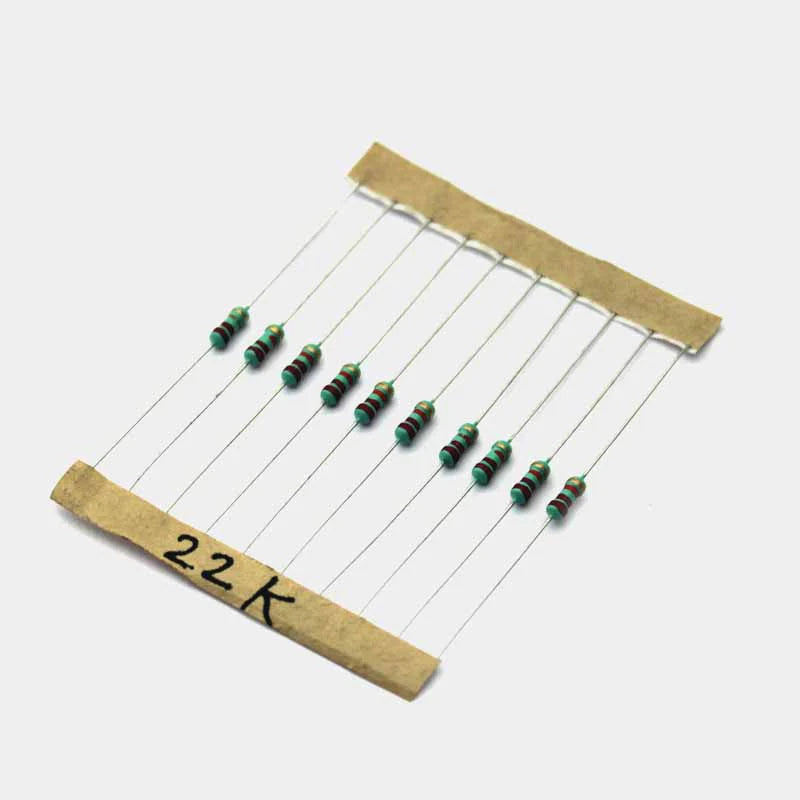 22k Ohm 1/4 Watt Resistor (Pack of 10)