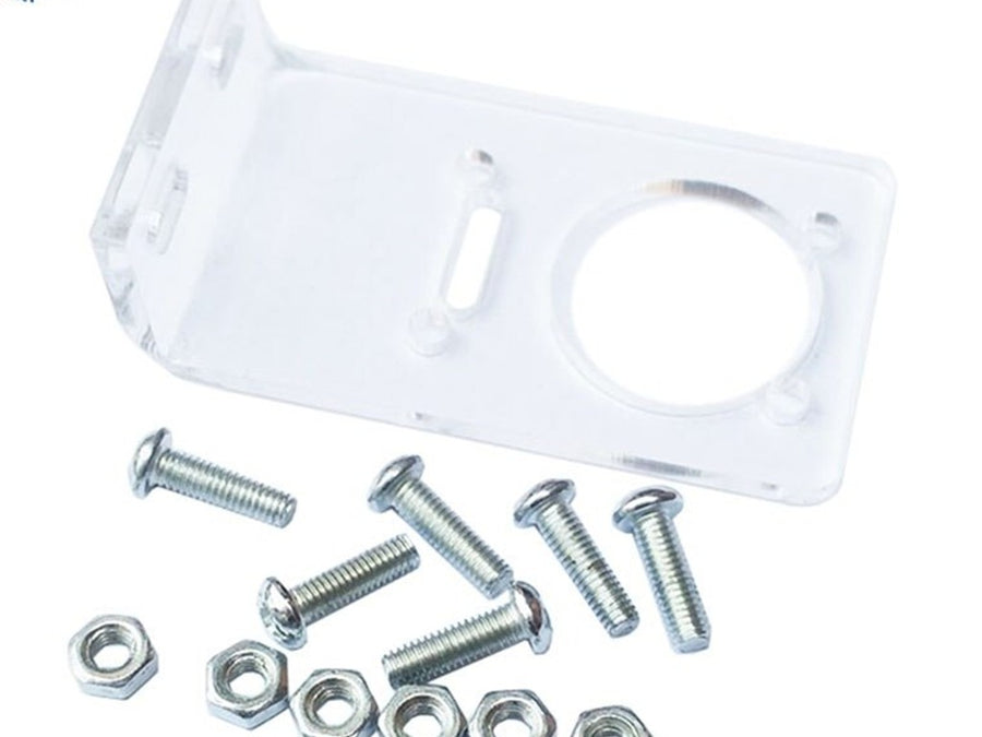 MQ Gas Sensor Transparent Acrylic Mounting Bracket with Screws and Nuts