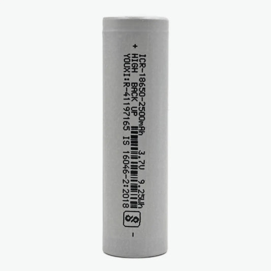 3.7V Lithium Ion Battery - 2500mAH