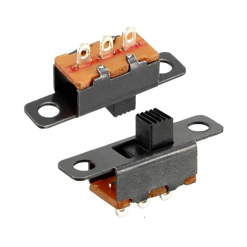 3 Pin Slide Switch | ON-OFF Mini Slide Switch for PCB Mount, Arduino, DIY Electronics & Battery Powered Projects