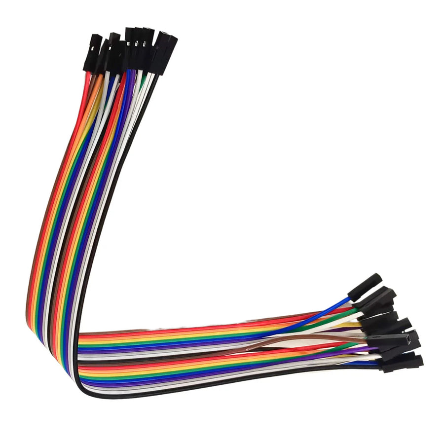 JUMPER WIRE Female-Female (F-F) 20CM – 10PCS