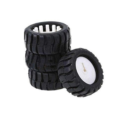 N20 Gear Motor Wheel  – Rubber Robot Wheel for N20 Micro Gear Motor