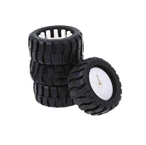 N20 Gear Motor Wheel  – Rubber Robot Wheel for N20 Micro Gear Motor