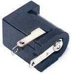 PCB Mount DC Power Jack Socket 5.5x2.1mm 3 Pin Female Connector