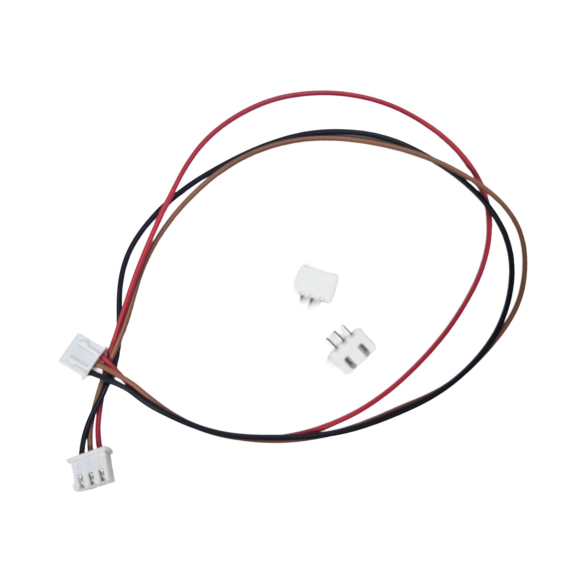 3 Pin RMC Double Side Double Base Wire Connector Cable for LED Strip, Sensors, DIY Electronics & Small DC Projects