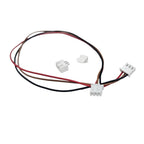 3 Pin RMC Double Side Double Base Wire Connector Cable for LED Strip, Sensors, DIY Electronics & Small DC Projects
