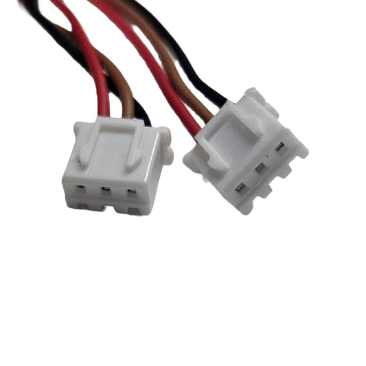 3 Pin RMC Double Side Double Base Wire Connector Cable for LED Strip, Sensors, DIY Electronics & Small DC Projects