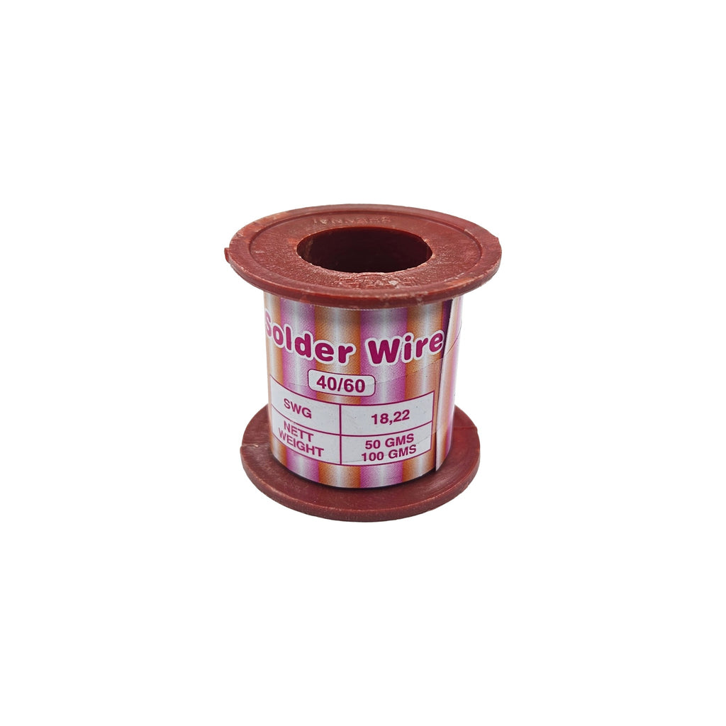40/60 Tin Lead Solder Wire 50g Roll | Rosin Core Soldering Wire for Electronics, PCB Repair & DIY Projects