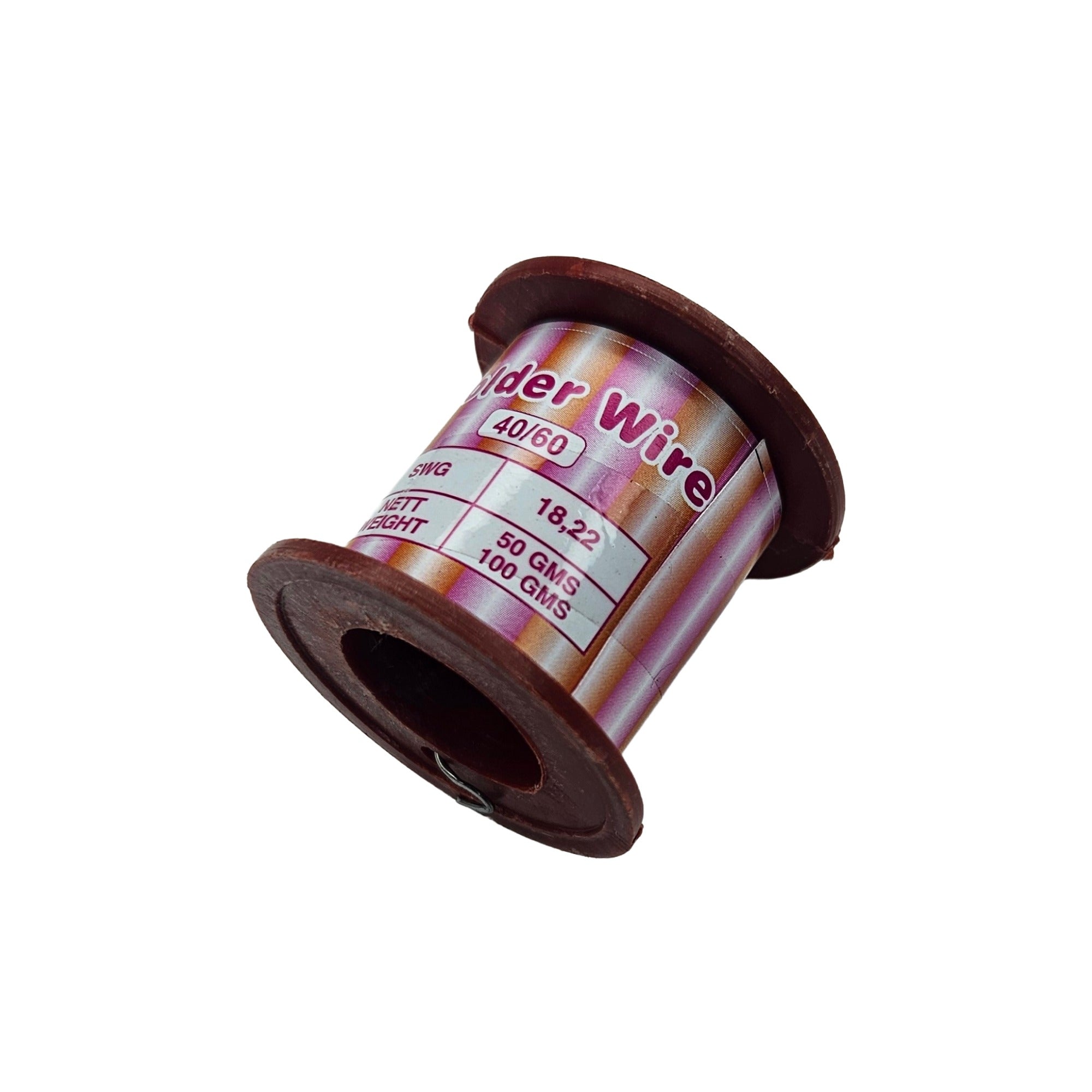 40/60 Tin Lead Solder Wire 50g Roll | Rosin Core Soldering Wire for Electronics, PCB Repair & DIY Projects
