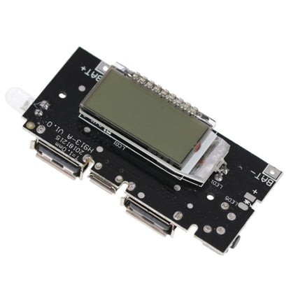 18650 Dual USB 5V Mobile Power Bank Boost Charging Module H913-B V1.0 – 0729HS DIY Board