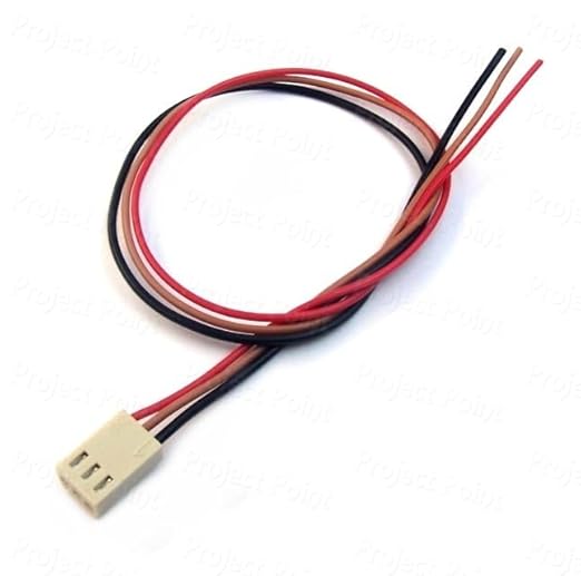 3 Pin RMC Connector with Base | Wire Connector for PCB & Sensor Projects