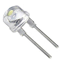 8mm Green LED (Pack of 5) | Through Hole Diffused Light Emitting Diodes for Arduino, DIY Electronics & Indicator Projects