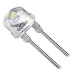 8mm Green LED (Pack of 5) | Through Hole Diffused Light Emitting Diodes for Arduino, DIY Electronics & Indicator Projects