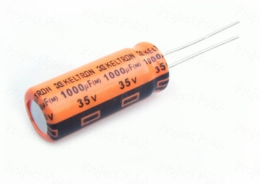 1000 Micro Farad 35V Capacitor – MAJESTRONICZ