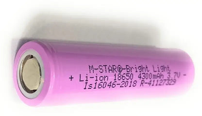 3.7V Lithium Ion Battery - 4300mAh [Single Piece]