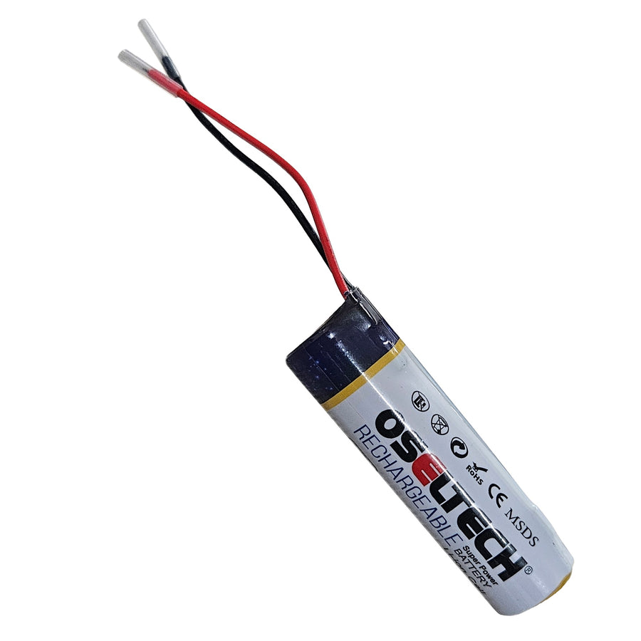 Oseltech 18650 3.7V 4300mAh Rechargeable Li-ion Battery with Soldered Wires