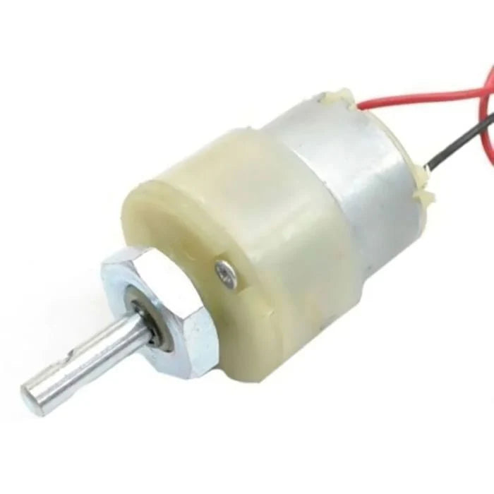 1000 RPM 12V DC Gear Motor – High Torque Geared Motor for Robotics and DIY Projects