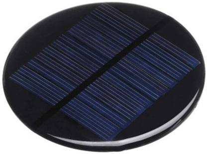 4.5V 100mA Round Solar Panel | Mini Solar Cell Module for DIY Electronics, Battery Charging & Educational Projects
