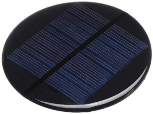4.5V 100mA Round Solar Panel | Mini Solar Cell Module for DIY Electronics, Battery Charging & Educational Projects