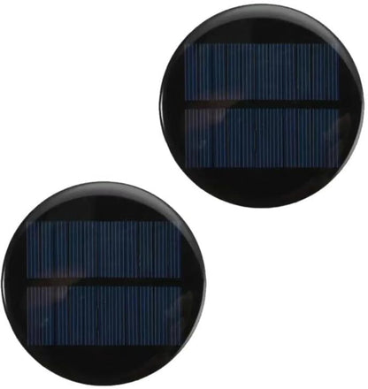 4.5V 100mA Round Solar Panel | Mini Solar Cell Module for DIY Electronics, Battery Charging & Educational Projects