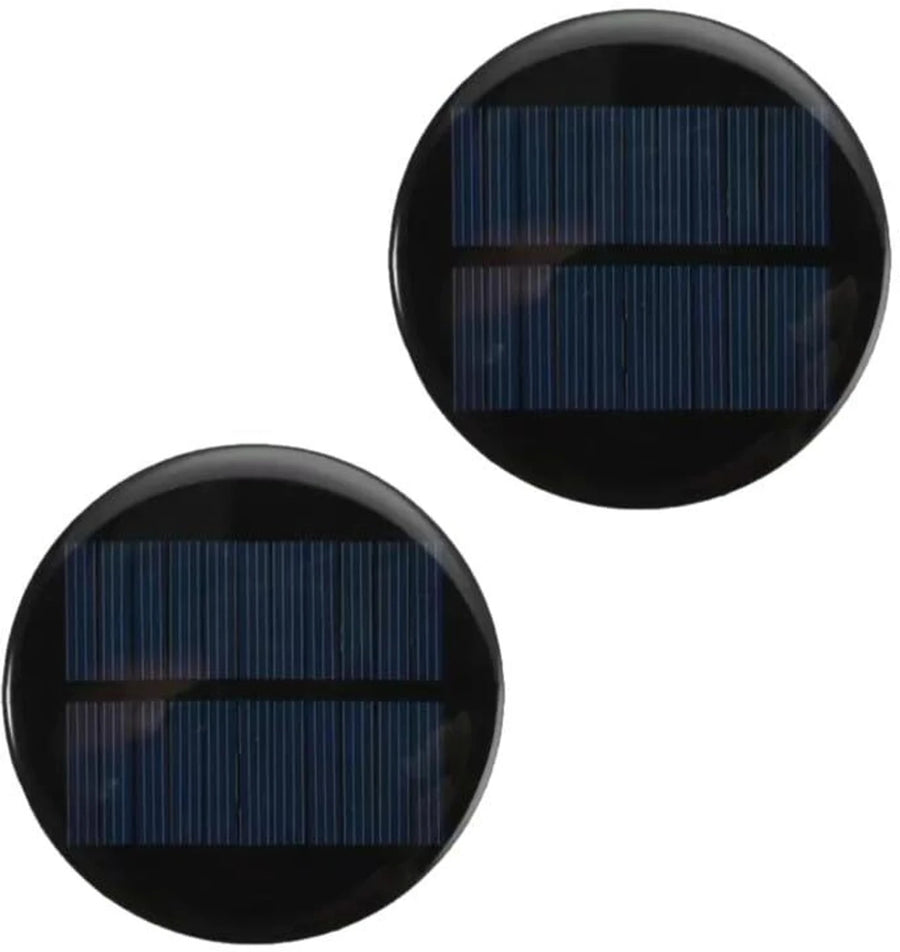 4.5V 100mA Round Solar Panel | Mini Solar Cell Module for DIY Electronics, Battery Charging & Educational Projects