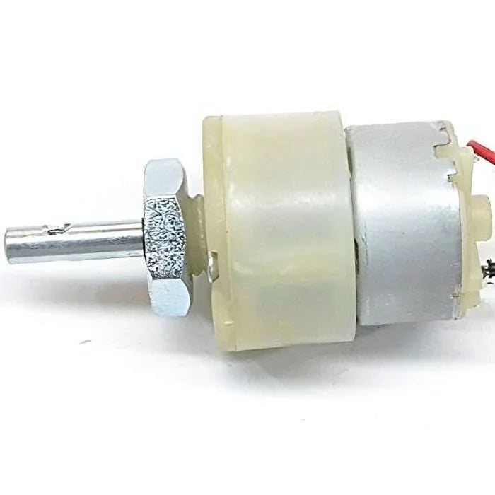 1000 RPM 12V DC Gear Motor – High Torque Geared Motor for Robotics and DIY Projects