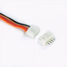 4 Pin RMC Connector with Base | Wire Connector for PCB & Sensor Projects