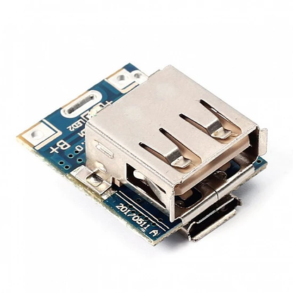 5V Step-Up Power Bank Module Lithium Battery Charging Protection Board USB Type-B 134N3P