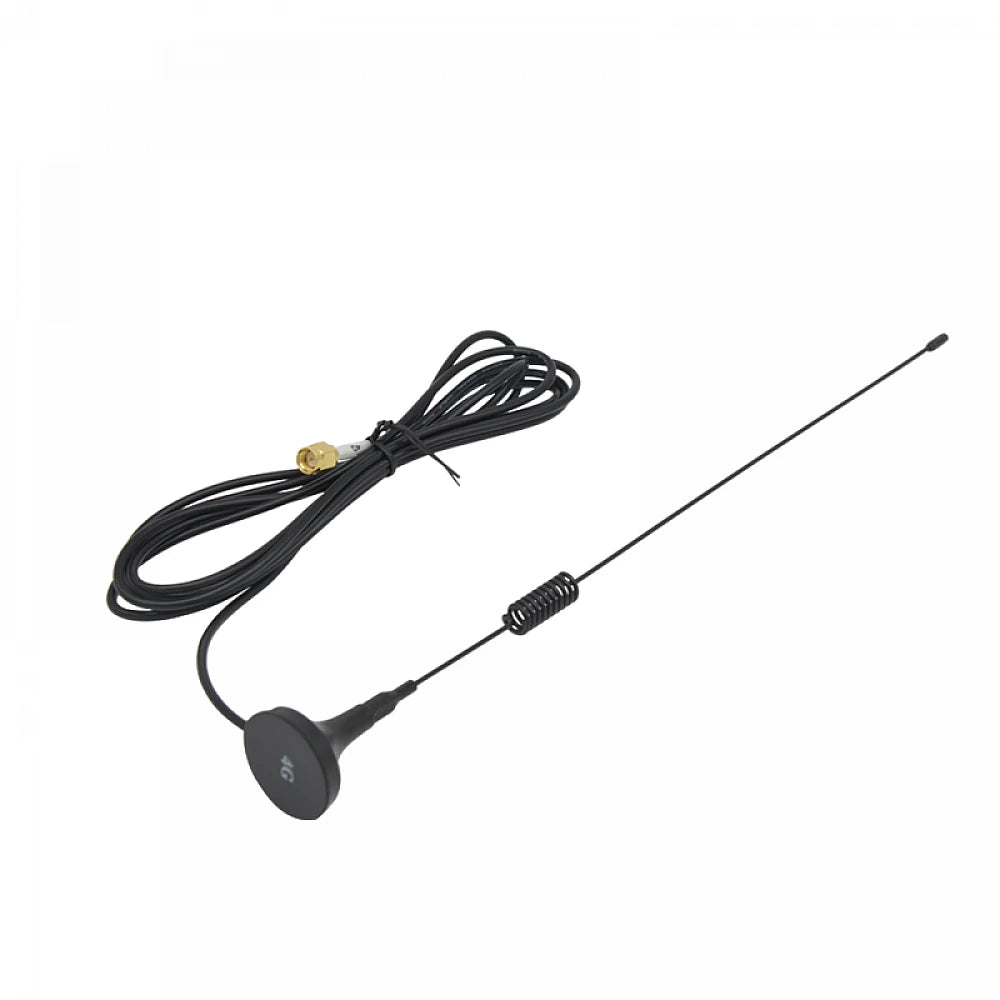 5dBi GSM Magnetic Spring Antenna with SMA Connector – 1 Meter Cable