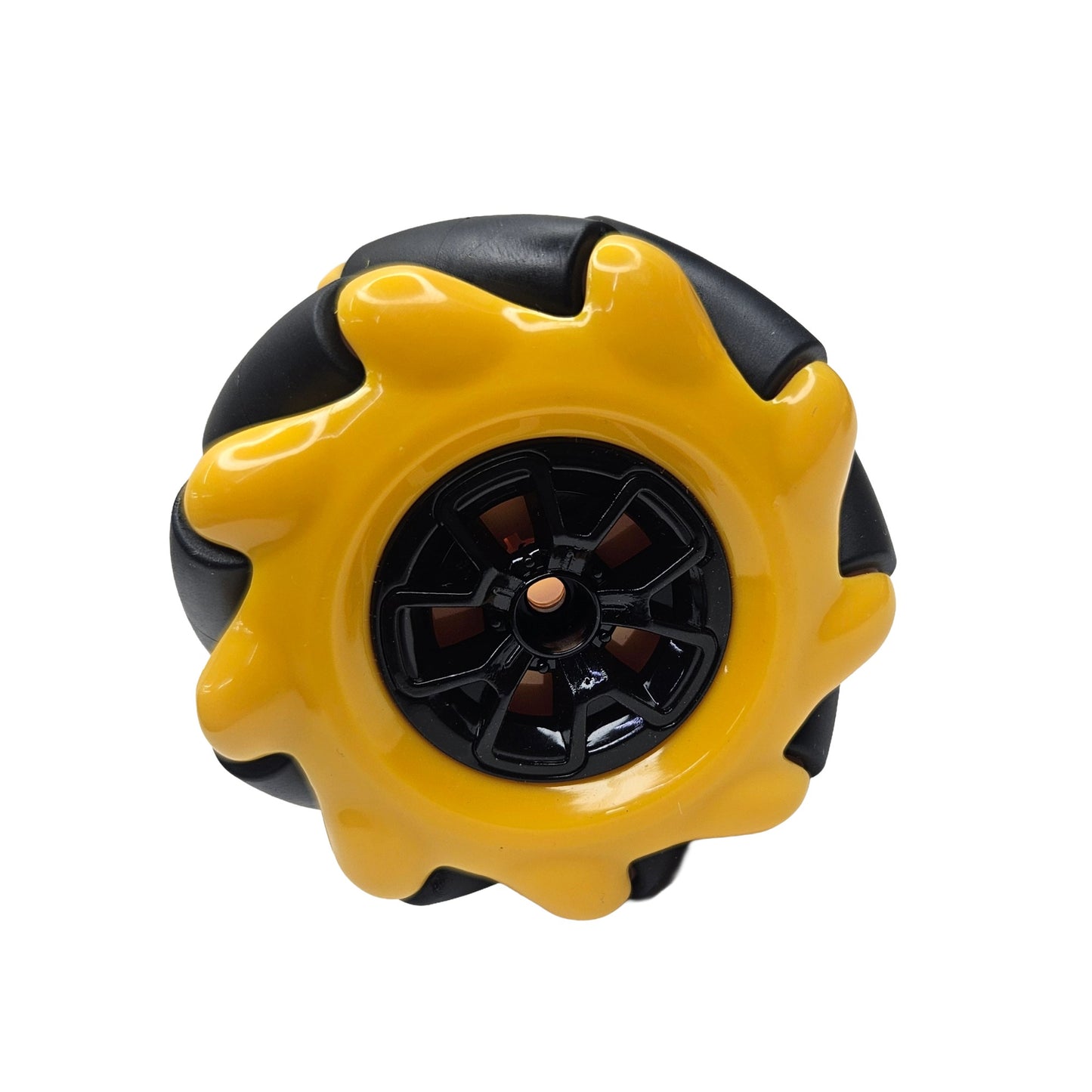 Mecanum Wheel 60mm with Clamp (4 Wheel / 4 Tyre Set) – Medium Omnidirectional Robot Wheel for Robotics Projects