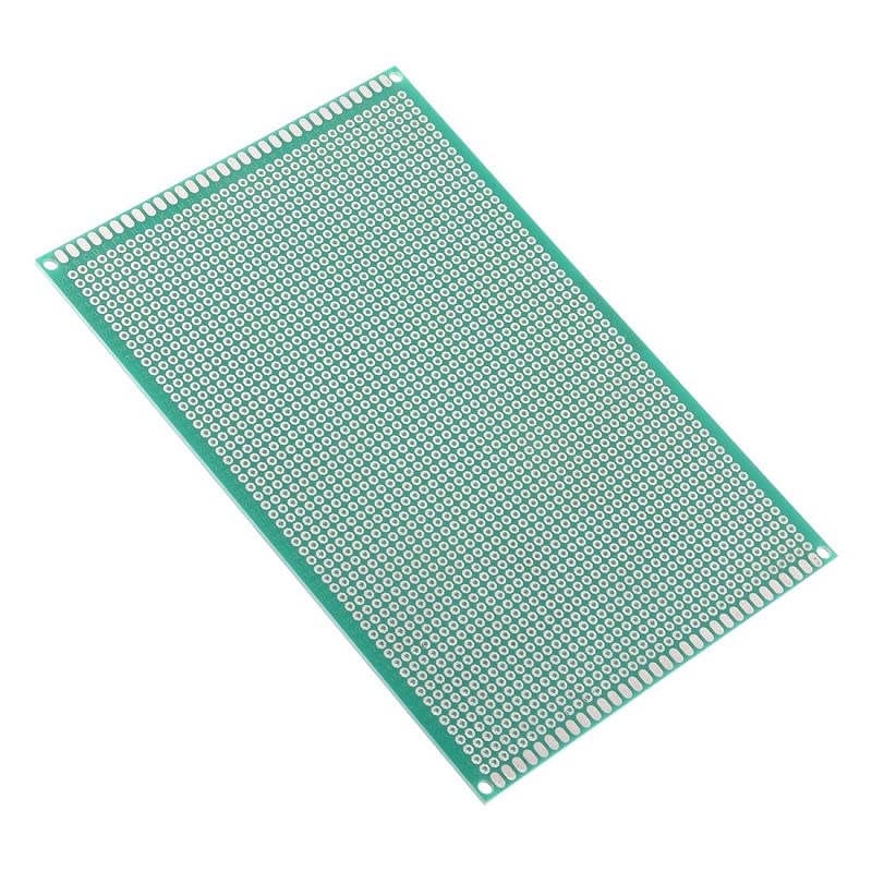 10x15cm Double-Sided Green Dot Board PCB Prototype Board | FR4 Universal Perfboard